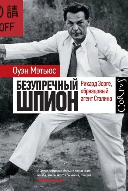 Обложка книги «Безупречный шпион»