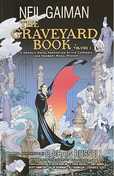 Обложка книги «The Graveyard Book. Graphic Novel. Volume 1»