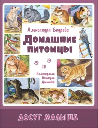 Обложка книги «Домашние питомцы»