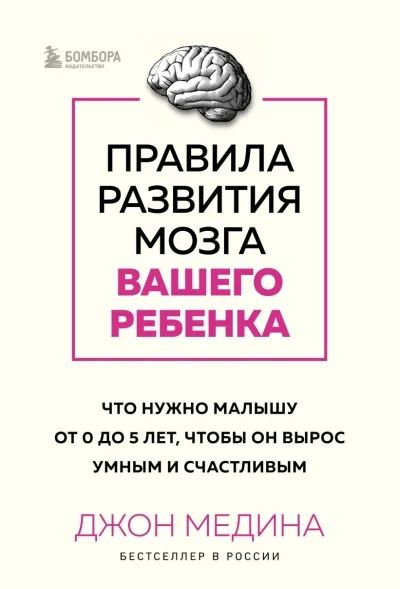 Обложка книги «Правила развития мозга вашего ребенка. Что нужно малышу от 0 до 5 лет, чтобы он вырос умным и счастливым»