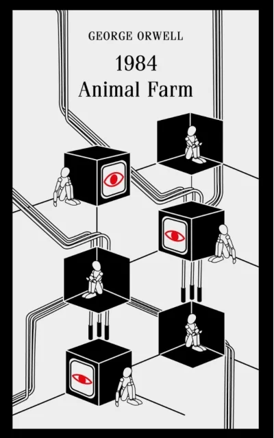 Обложка книги «1984. Animal Farm»