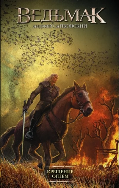 Обложка книги «Ведьмак. Крещение огнём (т.2)»