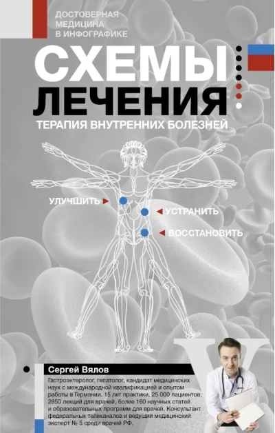 Обложка книги «Схемы лечения. Терапия внутренних болезней»