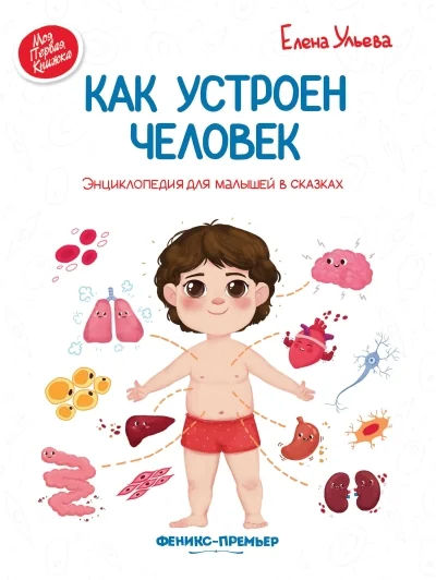 Обложка книги «Как устроен человек. Энциклопедия для малышей в сказках»