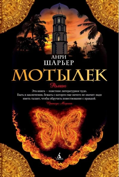 Обложка книги «Мотылек»