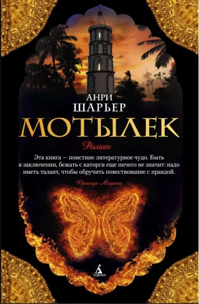 Обложка книги «Мотылек»