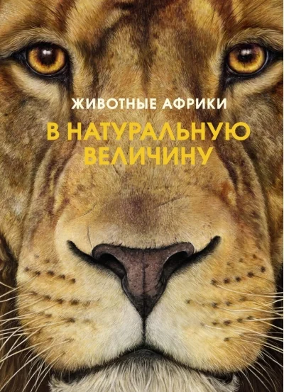 Обложка книги «Животные Африки в натуральную величину»