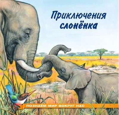 Обложка книги «Познаем мир вокруг нас. Приключения слоненка»
