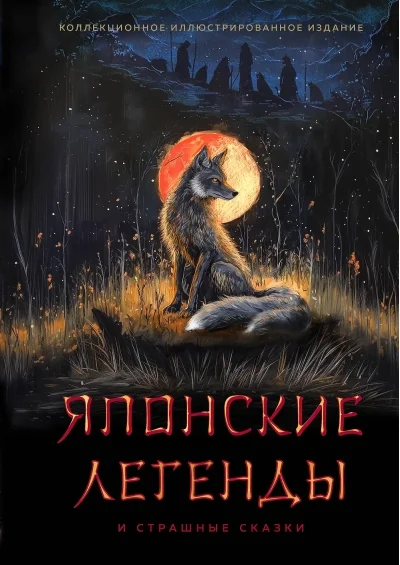 Обложка книги «Японские легенды и страшные сказки»