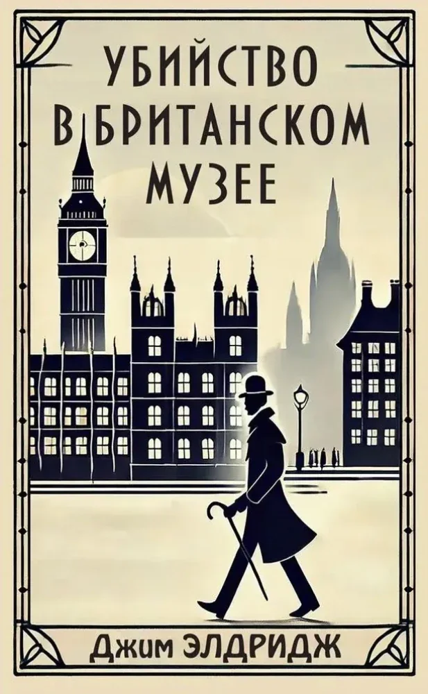 Обложка книги «Убийство в Британском музее»