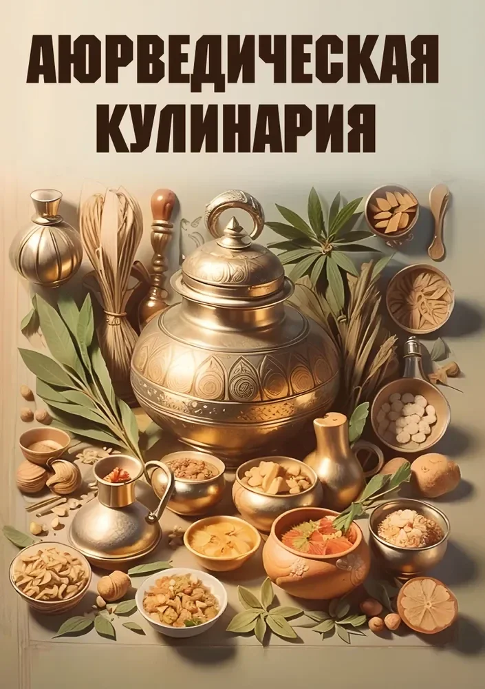 Обложка книги «Аюрведическая кулинария»