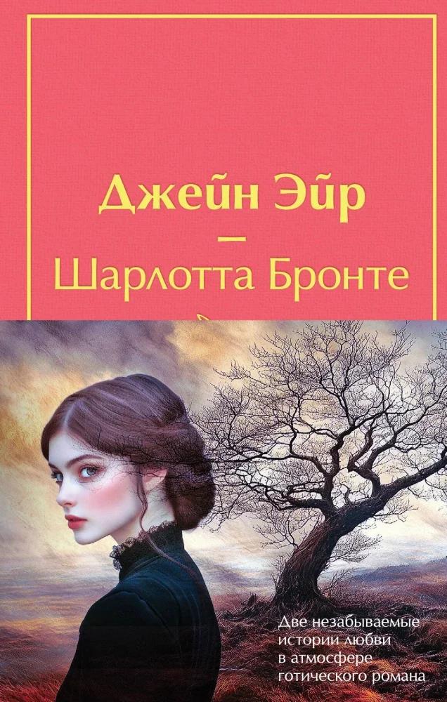 Обложка книги «Набор Великие романы сестер Бронте (из 2 книг: Джейн Эйр и Грозовой перевал с полусупером) (с полусупером) (Шарлотта Бронте, Эмили Бронте)»