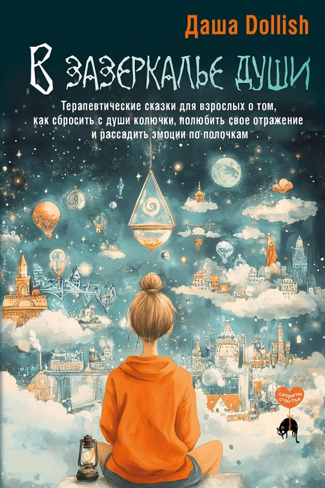 Обложка книги «В зазеркалье души. Терапевтические сказки для взрослых о том, как сбросить с души колючки, полюбить свое отражение и рассадить эмоции по полочкам»