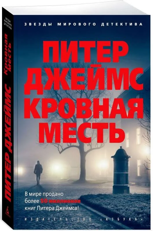 Обложка книги «Кровная месть. Питер Джеймс»