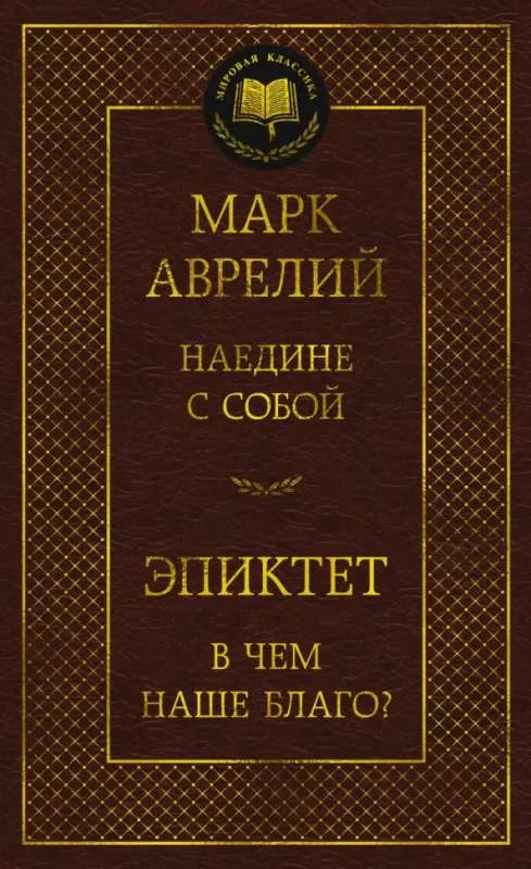 Обложка книги «Наедине с собой. В чем наше благо?»