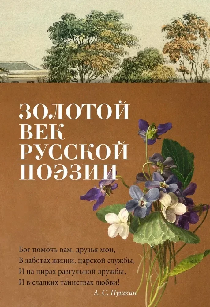 Обложка книги «Золотой век русской поэзии»