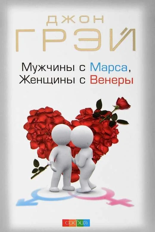 Обложка книги «Мужчины с Марса, Женщины с Венеры»