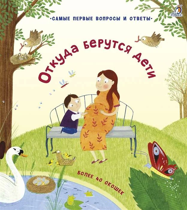 Обложка книги «40 окошек. Откуда берутся дети»