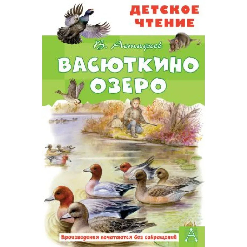 Обложка книги «Васюткино озеро»