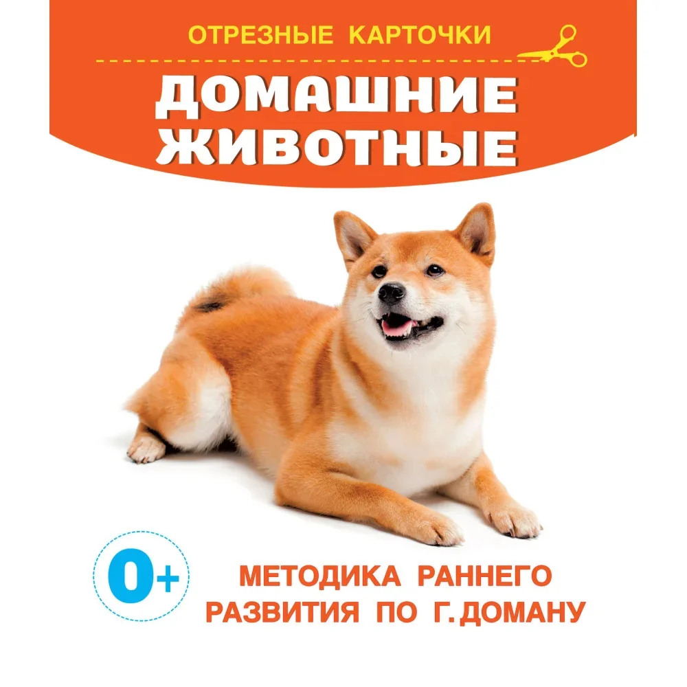 Обложка книги «Карточки для малышей: Домашние животные»