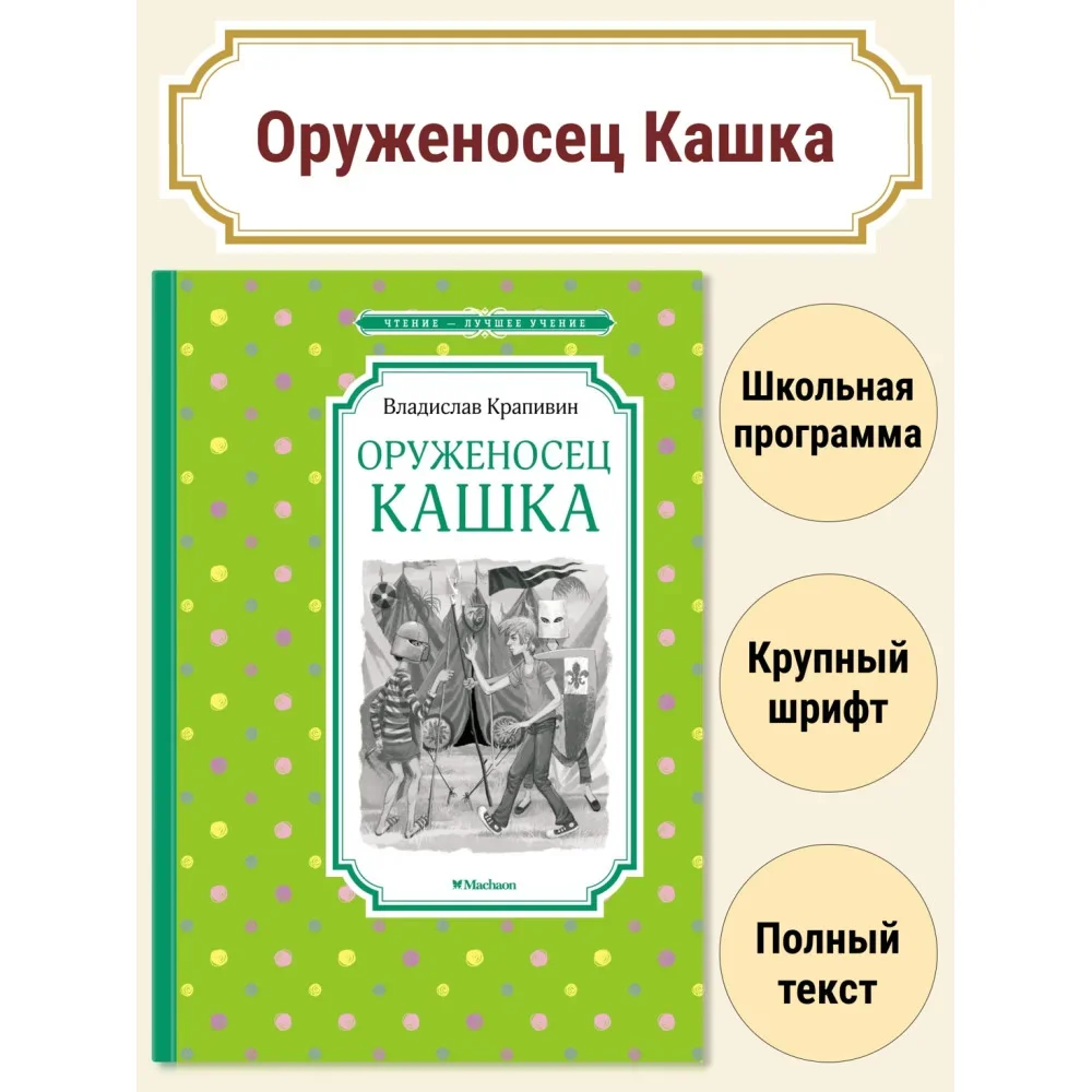 Обложка книги «Оруженосец Кашка»