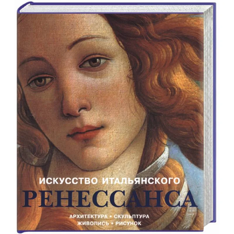 Обложка книги «Искусство итальянского Ренессанса: Архитектура, скульптура, живопись»