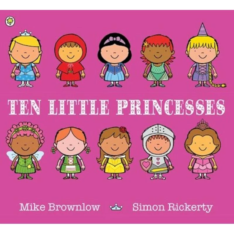 Обложка книги «Ten Little Princesses»