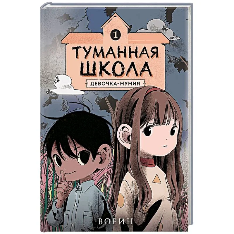 Обложка книги «Туманная школа. Девочка-мумия. Книга 1»