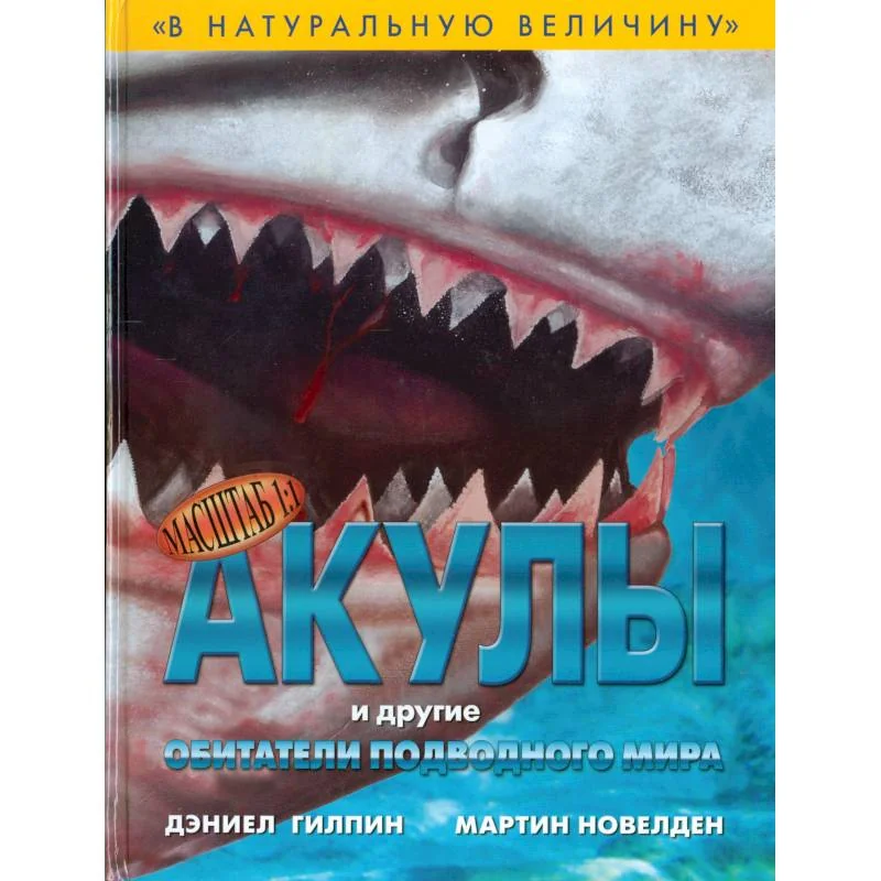 Обложка книги «Акулы и другие обитатели подводного мира»