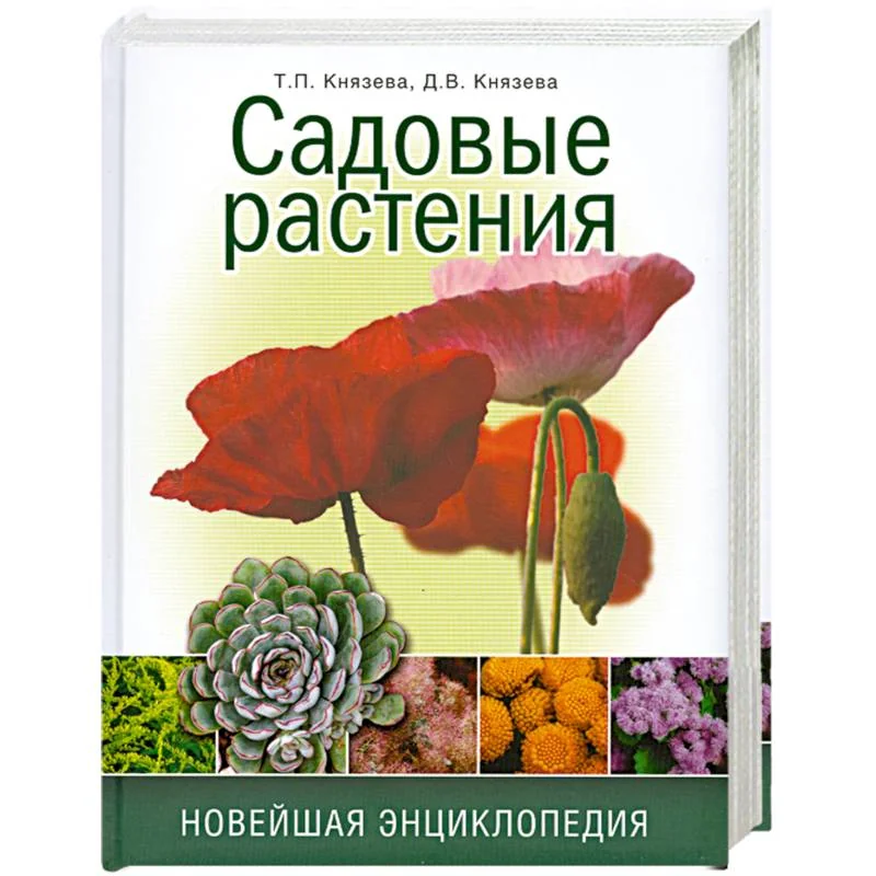 Обложка книги «Садовые растения. Новейшая энциклопедия»