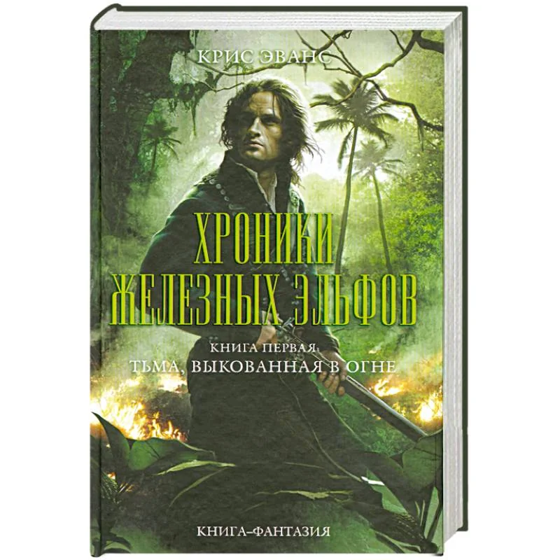 Обложка книги «Хроники железных эльфов. Книга 1. Тьма, выкованная в огне»