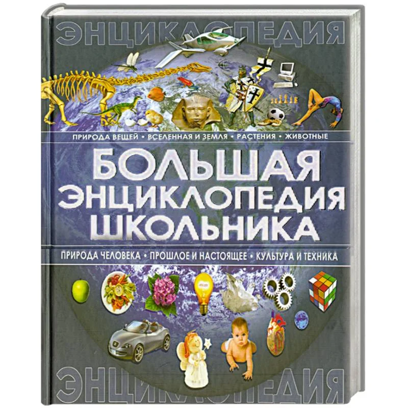 Обложка книги «Большая энциклопедия школьника»