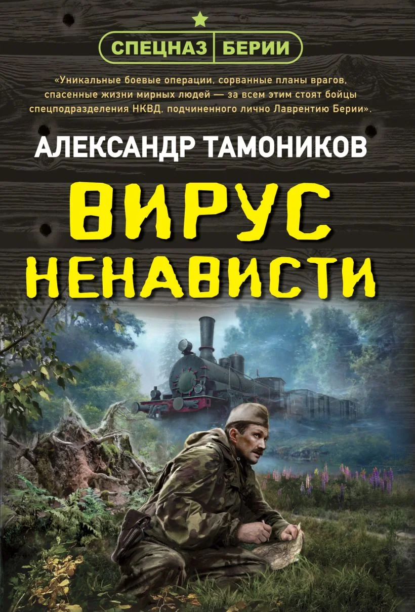 Обложка книги «Вирус ненависти. Александр Тамоников»