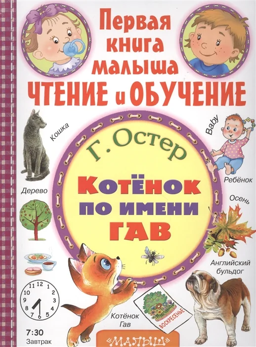 Обложка книги «Котёнок по имени Гав»