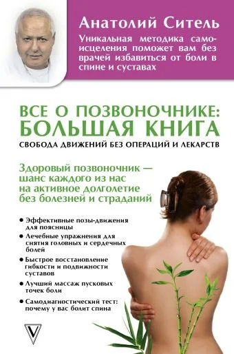 Обложка книги «Все о позвоночнике: большая книга»