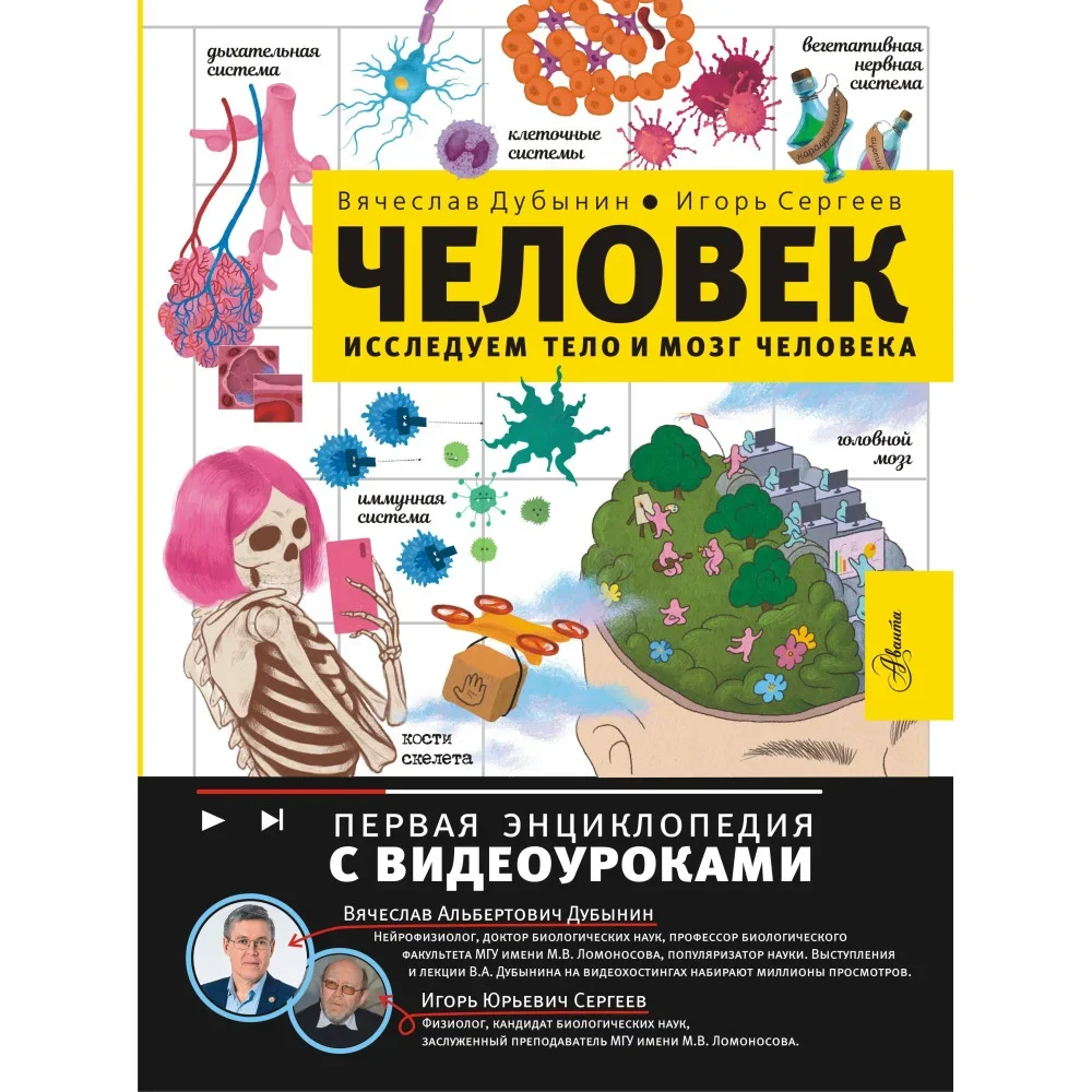 Обложка книги «Человек. Исследуем тело и мозг человека»