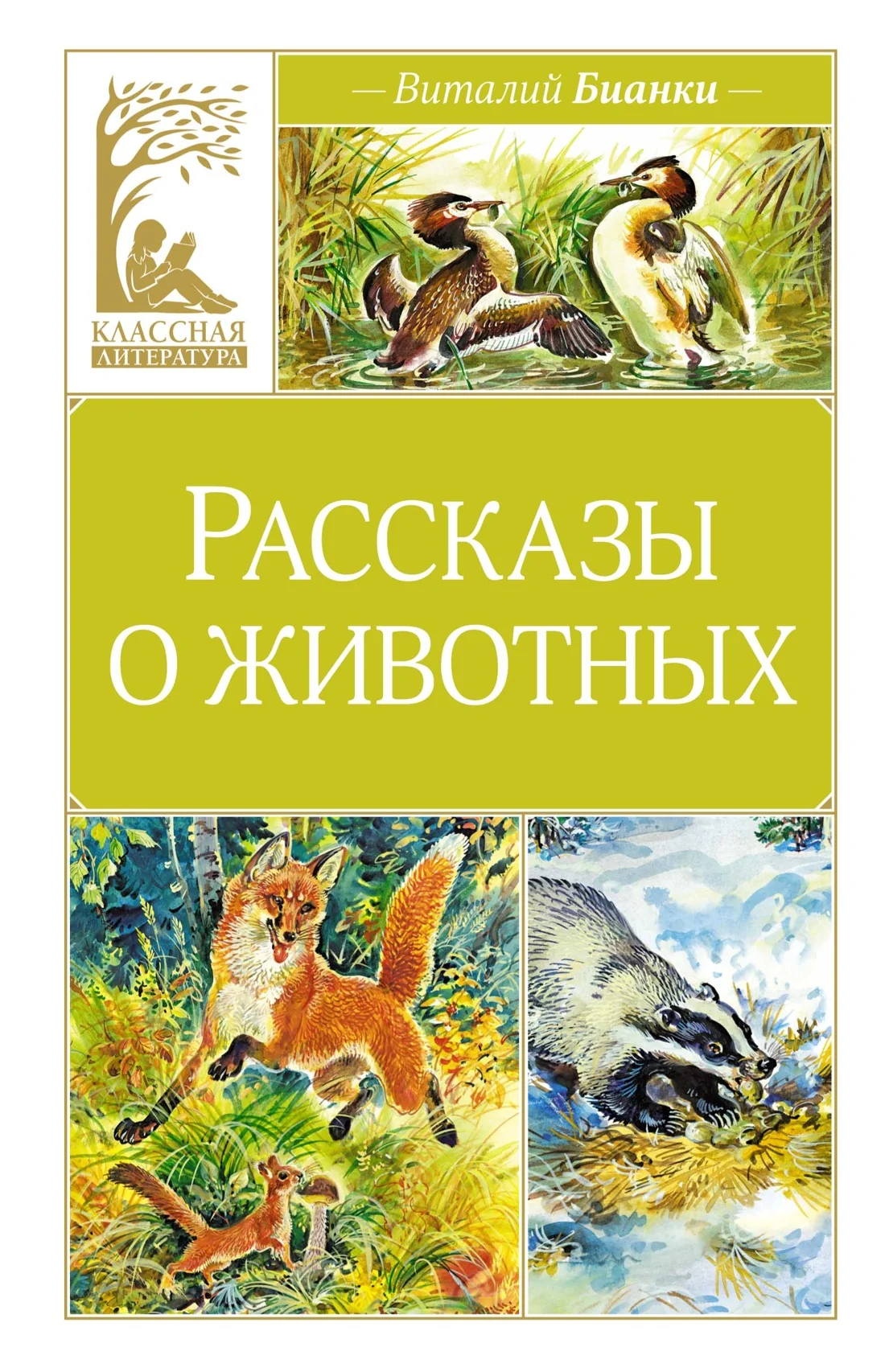 Обложка книги «Рассказы о животных»