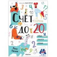 Обложка книги «Счет до 20 с наклейками»
