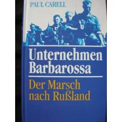 Обложка книги «Unternehmen Barbarossa»