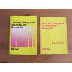 Обложка книги «Lehr- und Übungsbuch der deutschen Grammatik»