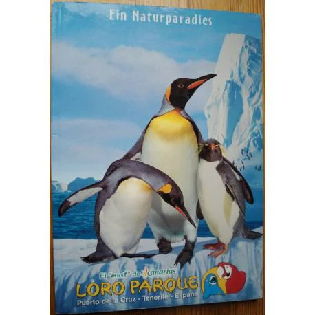 Обложка книги «Ein Naturparadies Loro Parque»