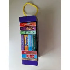 Обложка книги «10 мини-книг :101 Dalmatiner Aladdin Alice im Wunderland Bambi Dumbo Dschungelbuch König der löwen Peter Pan Pinocchio»