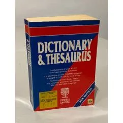 Обложка книги «Websters Concise Dictionary Thesaurus»