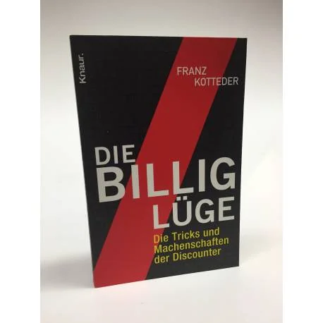 Обложка книги «Die Billig-Luege»