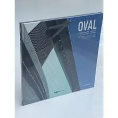 Обложка книги «OVAL: Il Palaghiaccio Olimpico al Lingotto di Torino / The Speed Skating Arena at Lingotto in Turin»