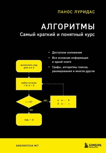 Обложка книги «Алгоритмы. Самый краткий и понятный курс»