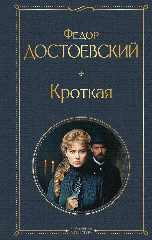 Обложка книги «Кроткая. Фёдор Достоевский»