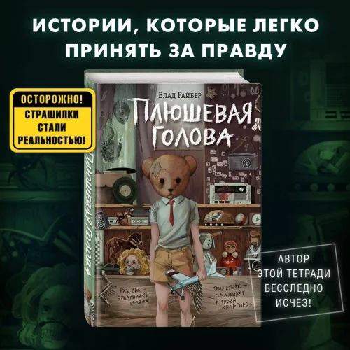 Обложка книги «Плюшевая голова»