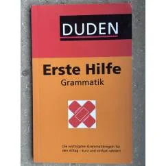 Обложка книги «Duden - Erste Hilfe Grammatik»