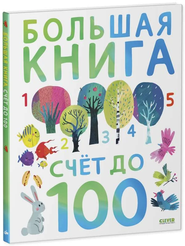 Обложка книги «Большая книга. Счёт до 100»